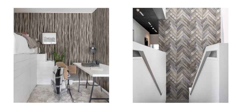 Wood wallpaper collection by HONPO wall covering Singapore