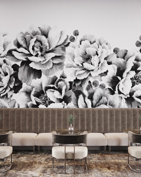 Phillip Jeffries | Perfect Peonies VI