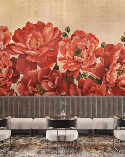 Phillip Jeffries | Perfect Peonies I