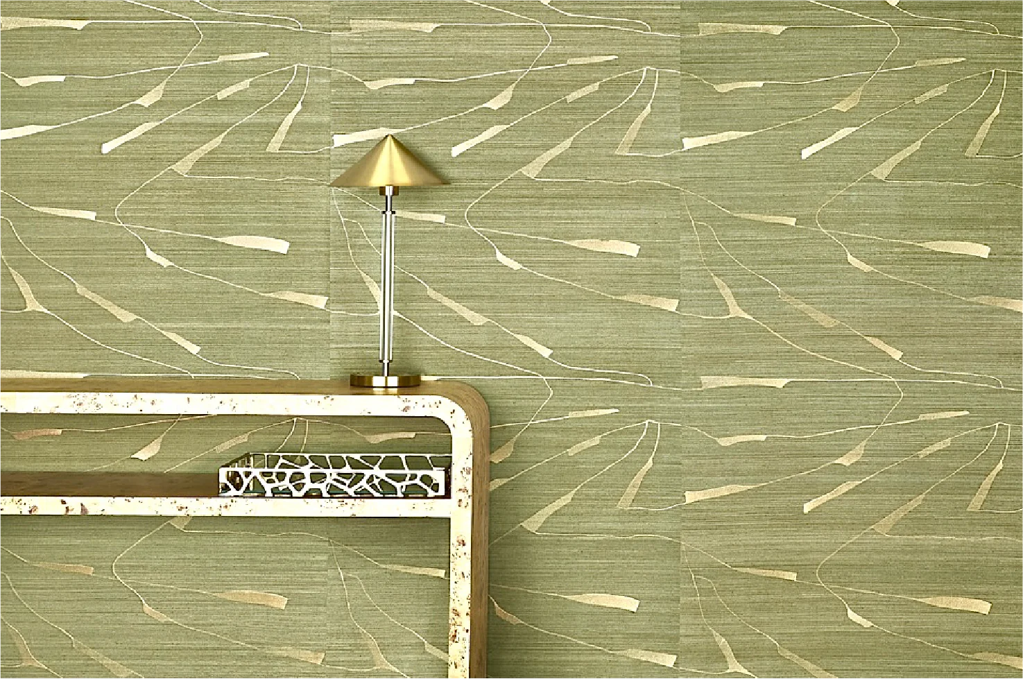 Threadwork wallpaper design