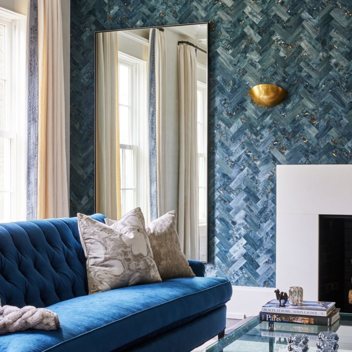 Phillip Jeffries | Burled Chevron II Phillip Jeffries | Burled Chevron II