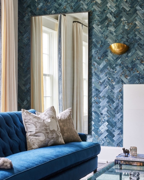 Phillip Jeffries | Burled Chevron II