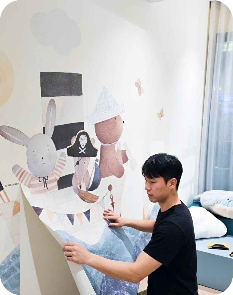 Honpo installation wallpaper