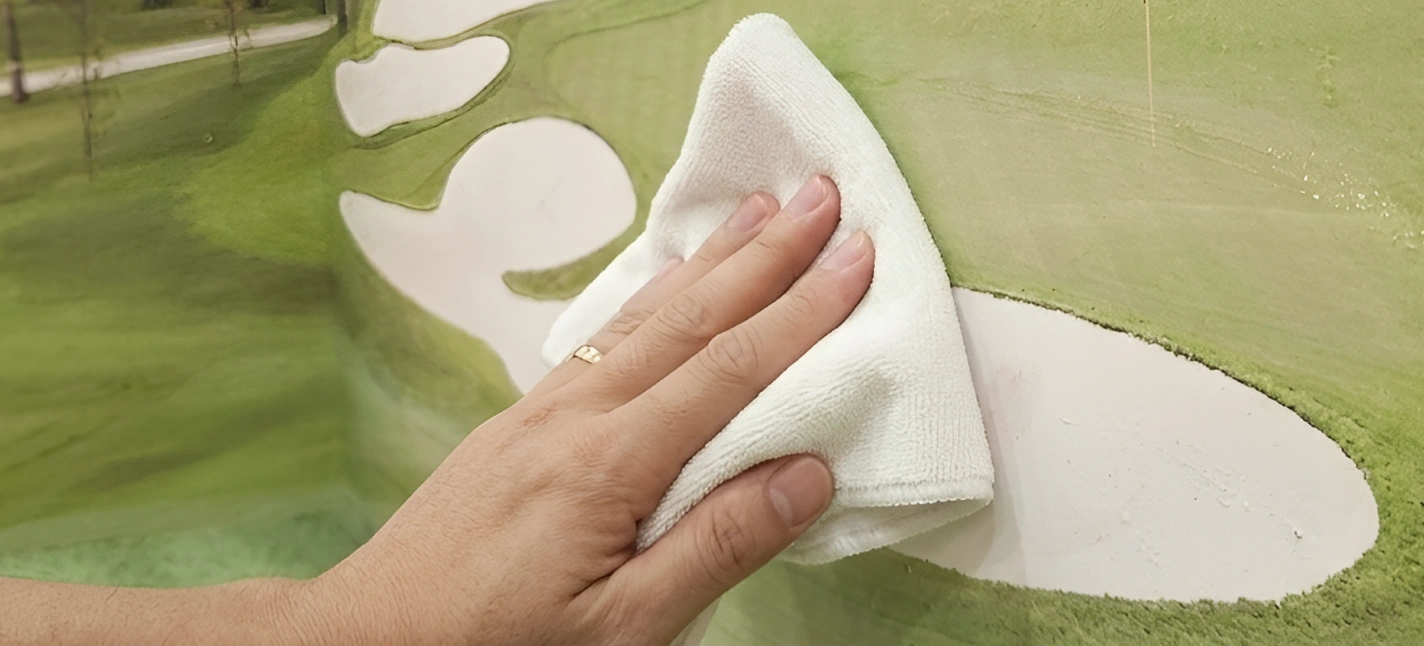 Easy to clean wallpaper