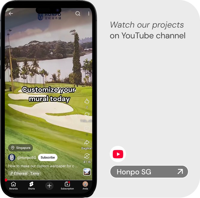 Honpo Professional can make your wall custom