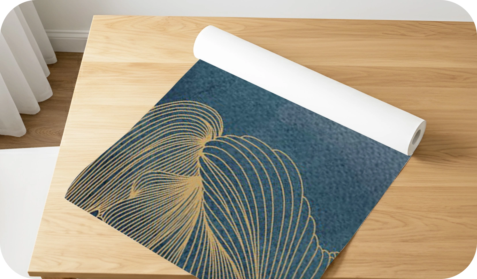 Roll product of wallpaper