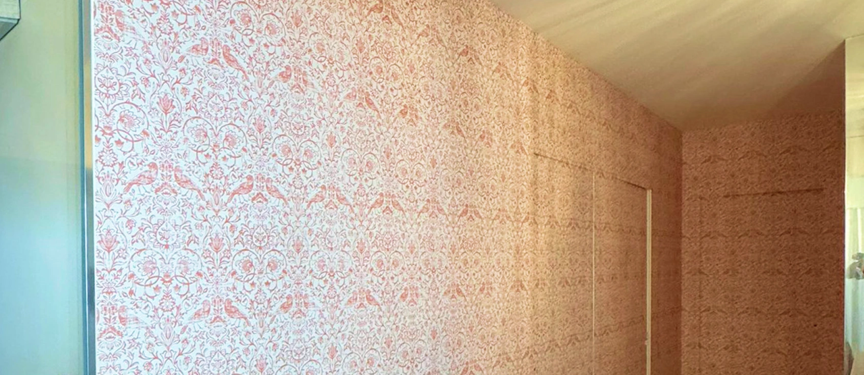 After installation wallpaper