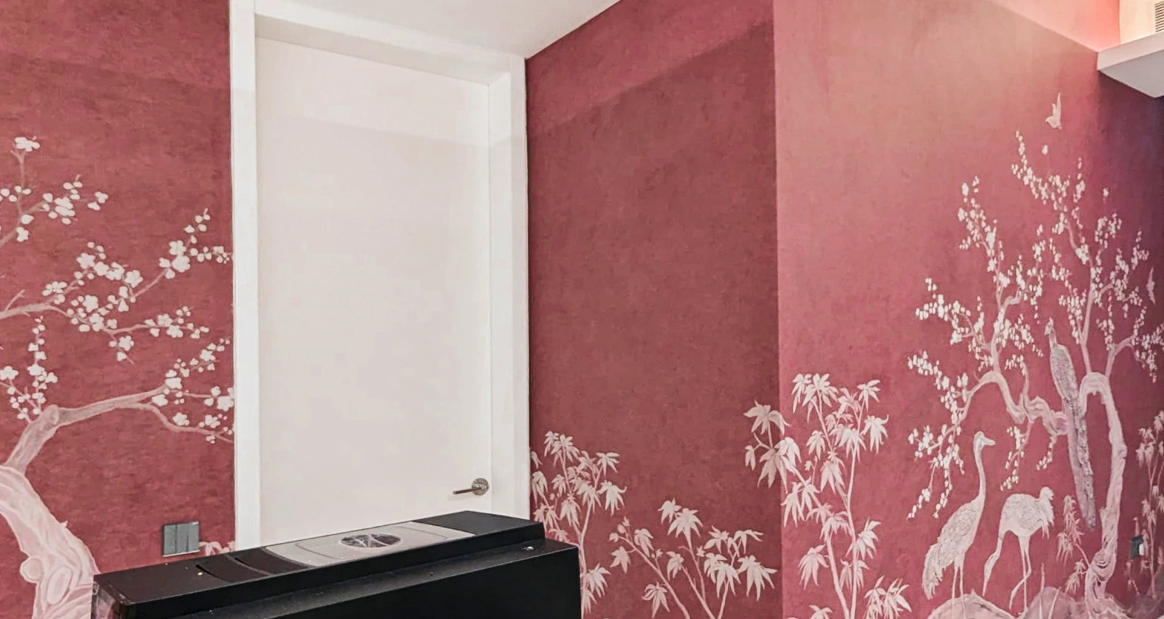 After living room chinoiserie