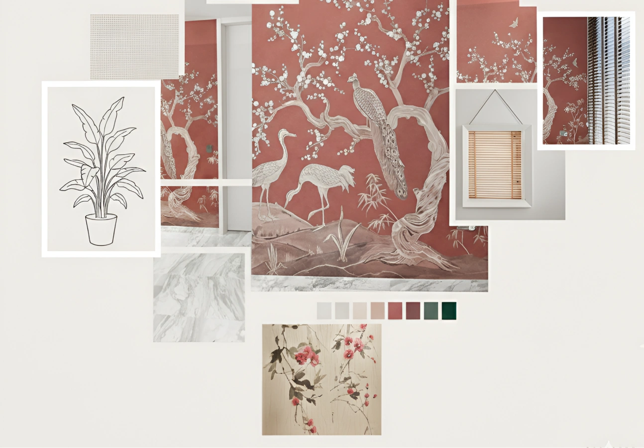 Moodboard wallpaper
