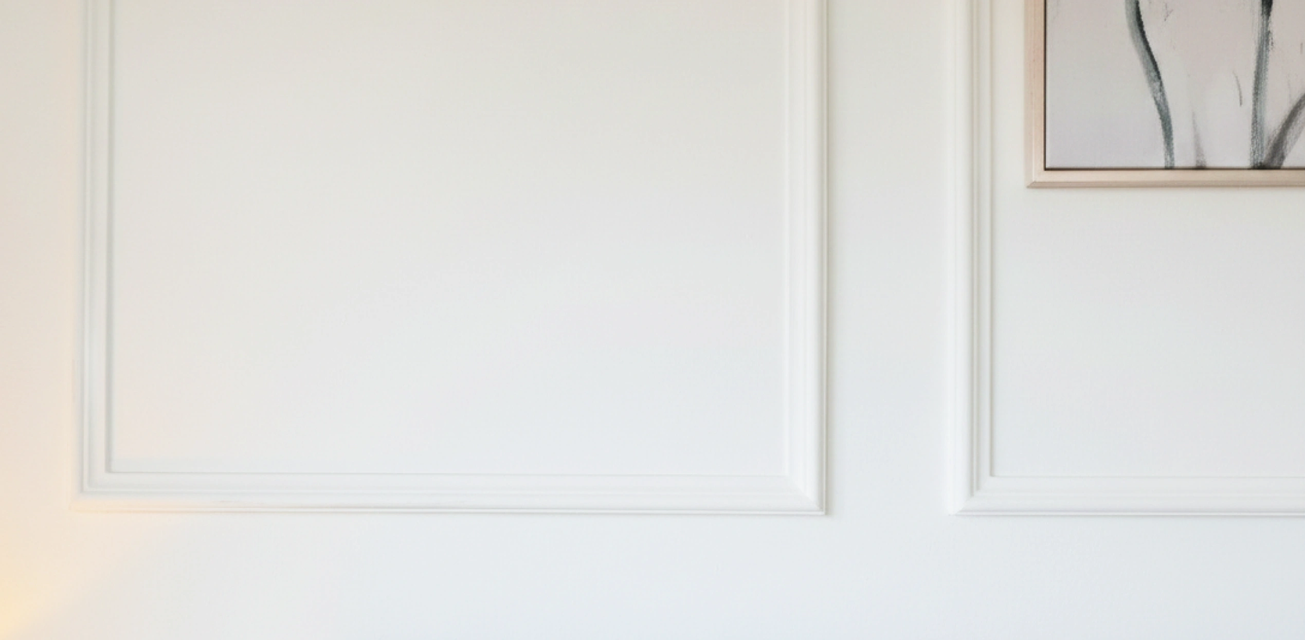 Look detail of wainscoating