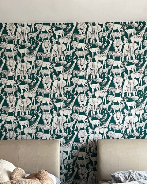 Graham & Brown | INDIVIDUAL | Jungle Animals Vert 107692