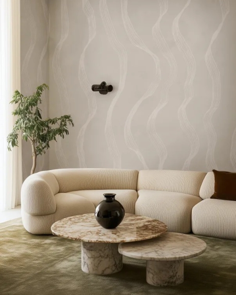 Ribbon Stripe | Beige