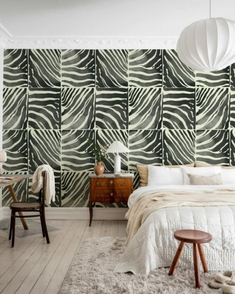 Savanna Stripe | Black & White