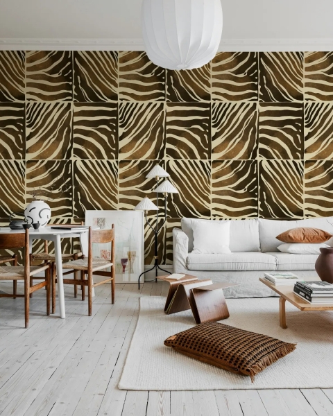 Savanna Stripe | Brown