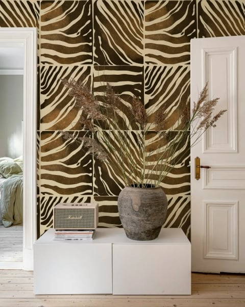 Savanna Stripe | Brown