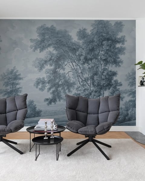 Tree on the Hill| Blue