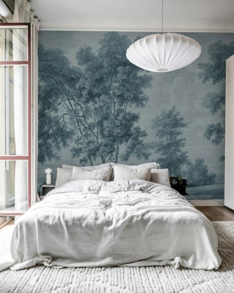 Tree on the Hill| Blue