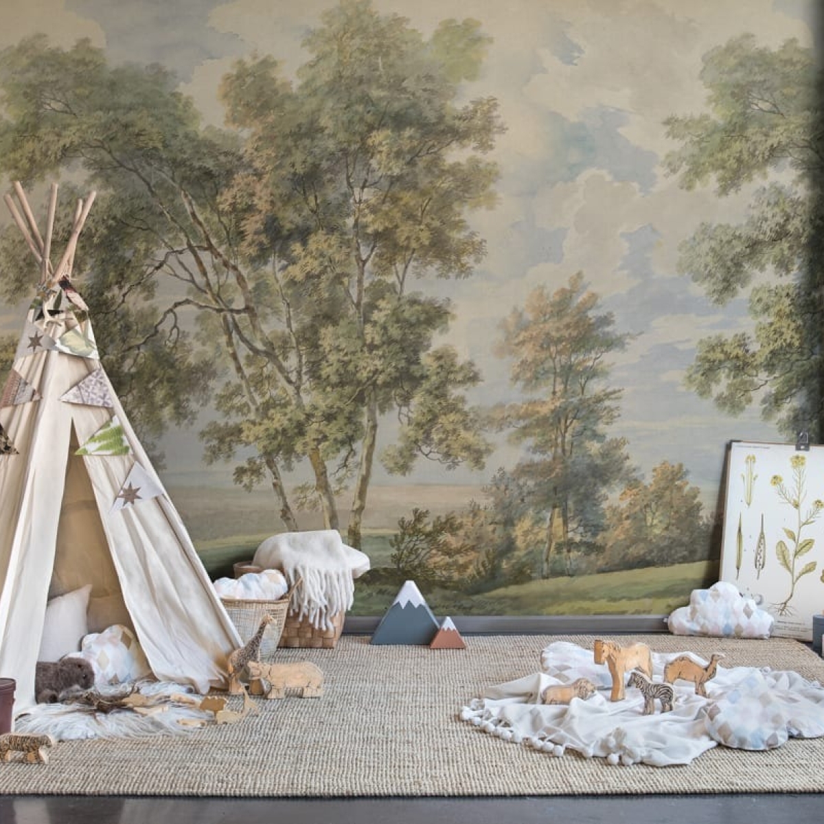 Tree on the Hill| Vintage