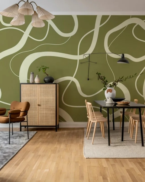 Twisting Lines | Olive