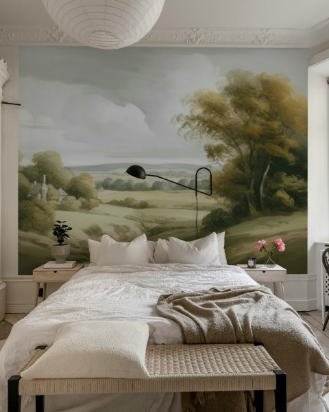 Field View Painting, Beige