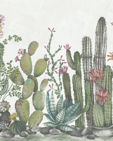 Playfull Cactus, Ivory