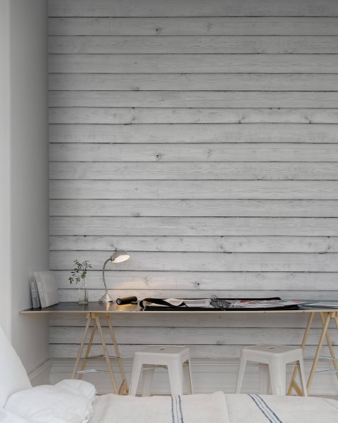 Horizontal Boards, White