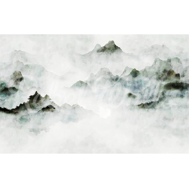 Serene Mountains, Green