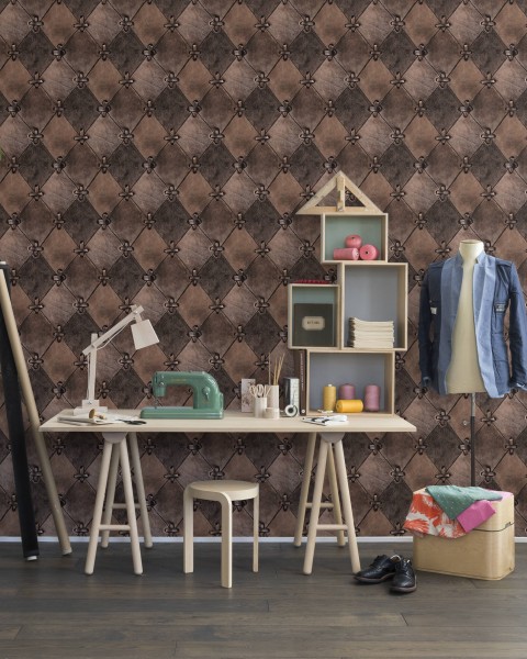 Leather Rhombs, Vintage