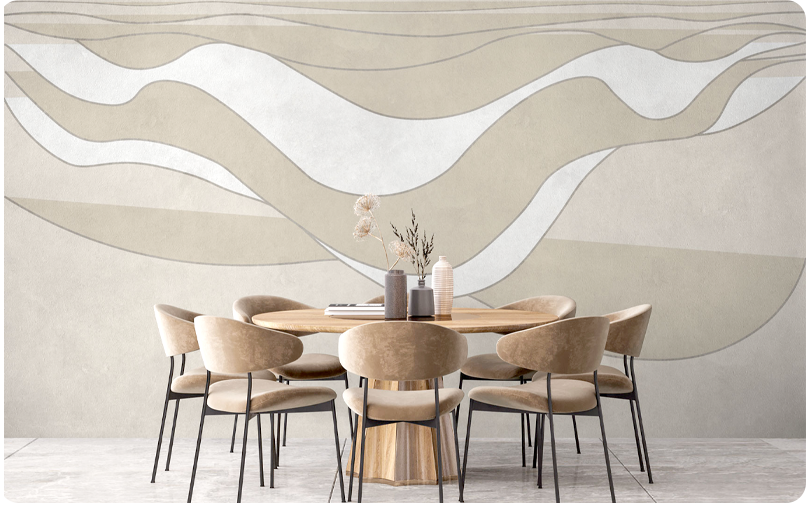 Wave geometric Wallpaper by Honpo