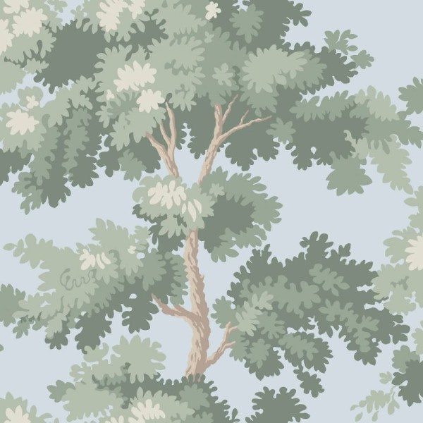 Sandberg / Raphael Forest Sky Blue S10237