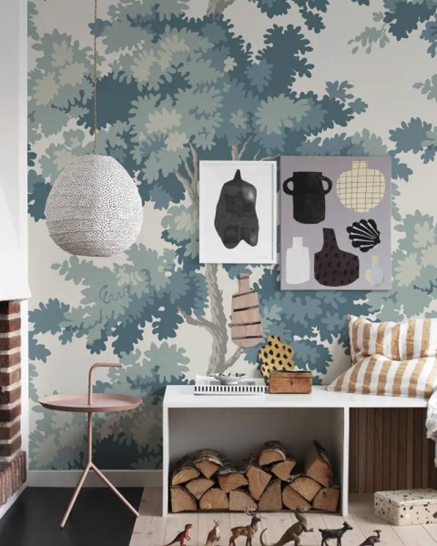 Sandberg / Raphael Forest Teal S10276