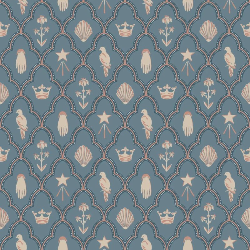 Sandberg / Turtledove Barn Indigo Blue S10272