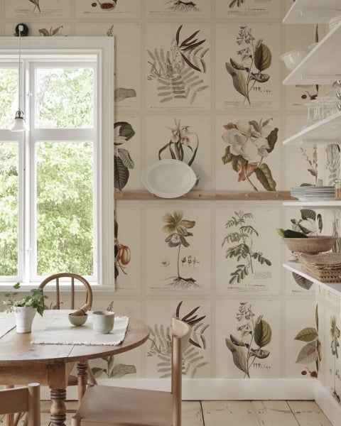 Sandberg | Flora | Sepia | S10599