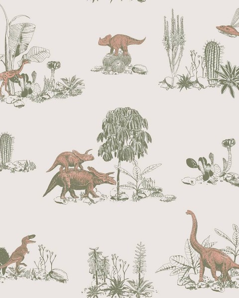 Classic Dino Pink Green | Sian Zeng