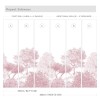Classic Hua Trees Burgundy | Sian Zeng