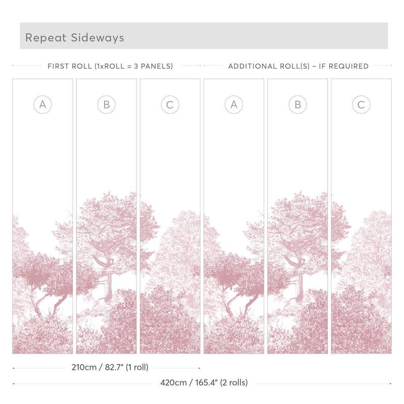 Classic Hua Trees Burgundy | Sian Zeng