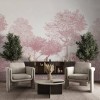 Classic Hua Trees Burgundy | Sian Zeng
