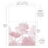 Classic Hua Trees Burgundy | Sian Zeng