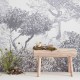 Classic Hua Trees Mural Wallpaper | Sian Zeng