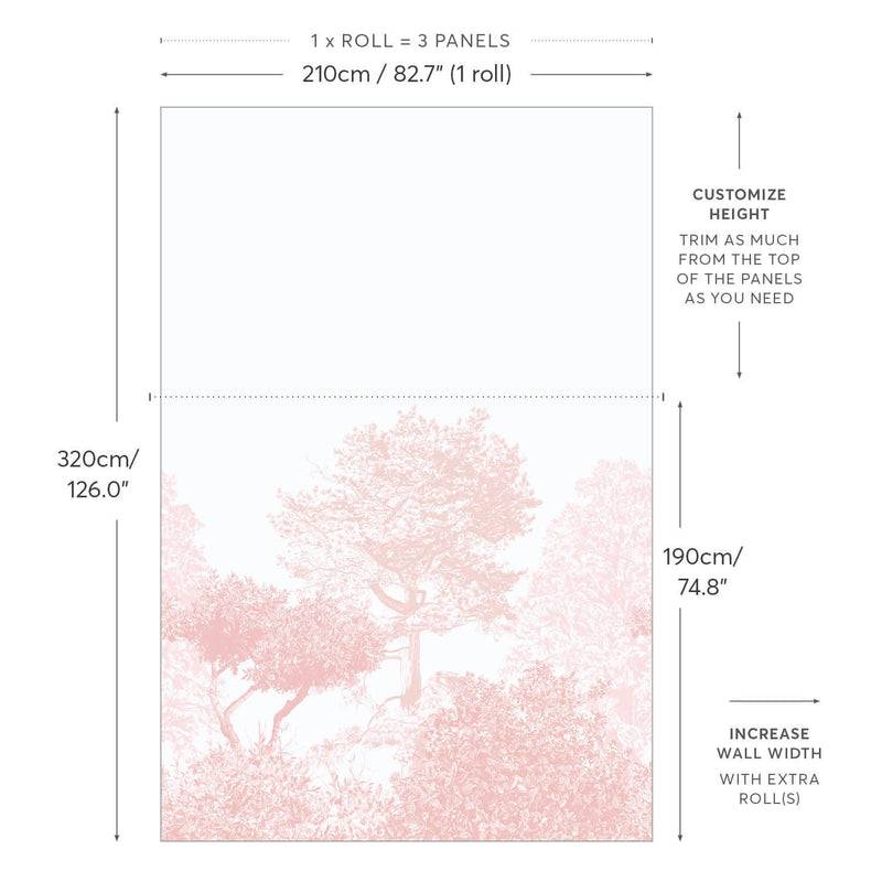 Classic Hua Trees Pink | Sian Zeng