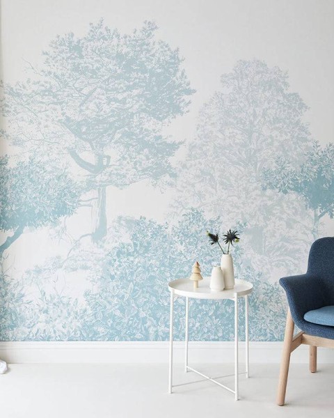 Classic Hua Trees Blue | Sian Zeng