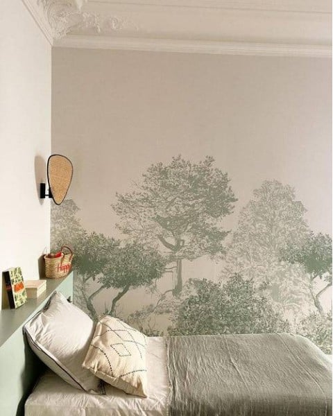 Classic Hua Trees Green | Sian Zeng