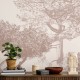 Classic Hua Trees Mural Wallpaper | Sian Zeng