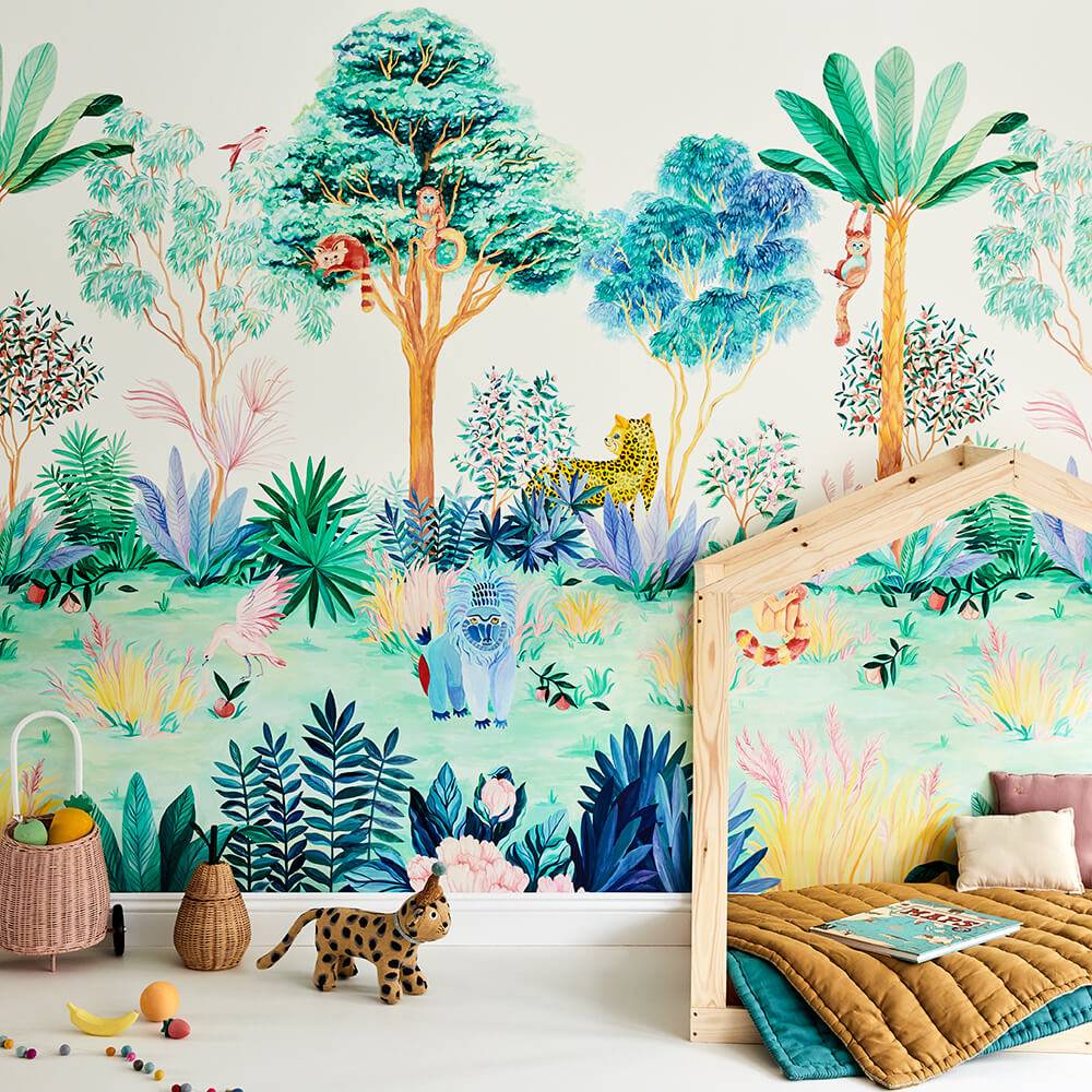 Jungle Mural Wallpaper | Sian Zeng
