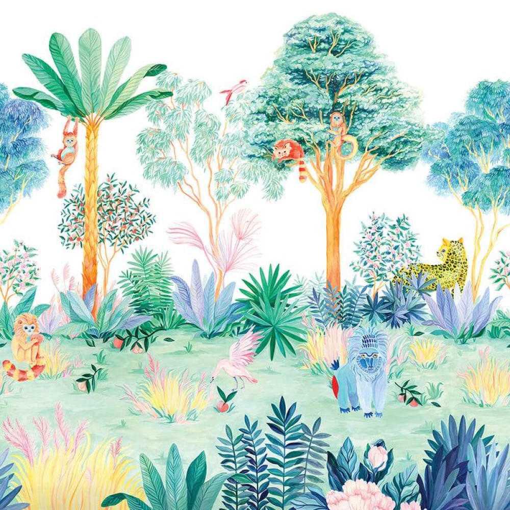 Jungle Mural Wallpaper | Sian Zeng