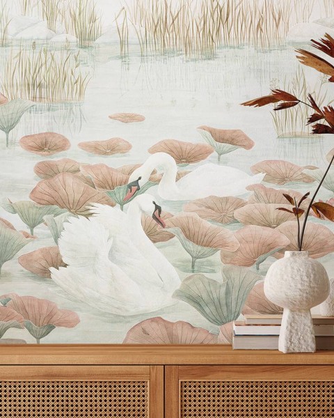 Classic Swan Lake Terracotta | Sian Zeng
