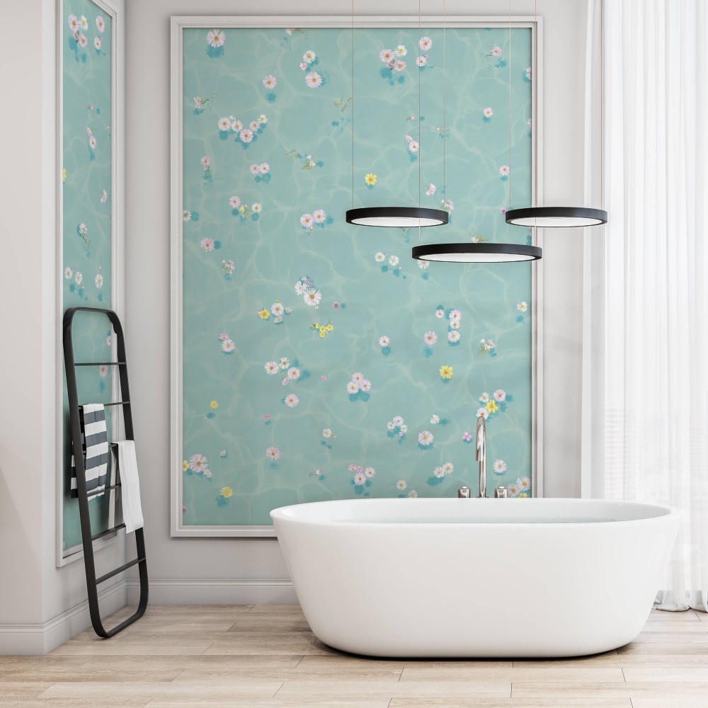  Floral Bath Wallpaper | SIAN ZENG