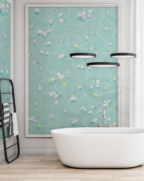 Floral Bath Blue | Sian Zeng