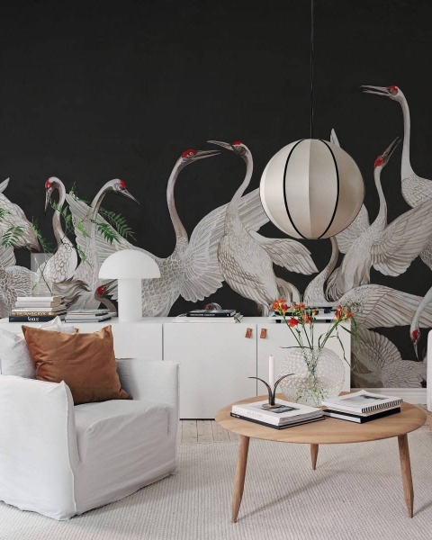 Soaring Cranes I