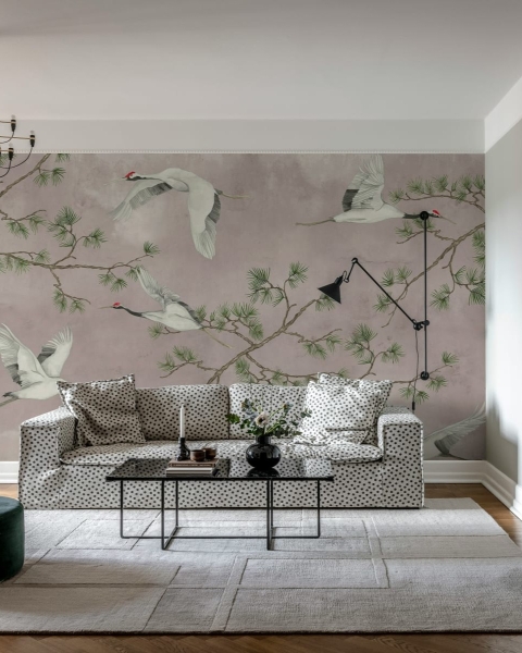 Majestic Cranes I